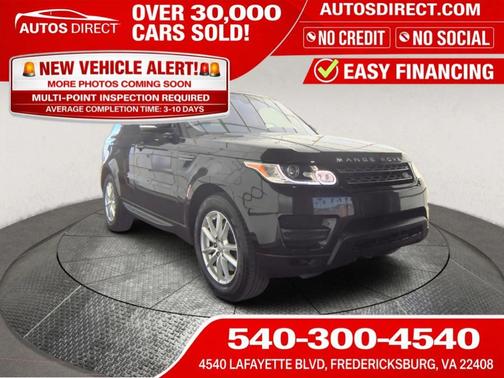 Santorini Black 2017 Land Rover Range Rover Sport 3.0L Supercharged SE