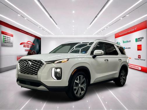 Hyper White 2021 Hyundai PALISADE SEL