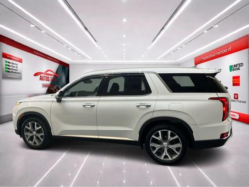 Hyper White 2021 Hyundai PALISADE SEL