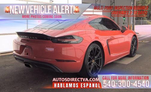 2017 Porsche 718 Cayman Base