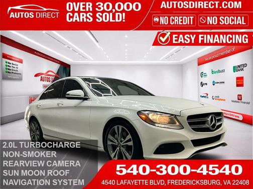 White 2018 Mercedes-Benz C-Class C 300