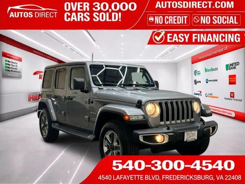 Billet Silver Metallic Clearcoat 2020 Jeep Wrangler Unlimited Sahara