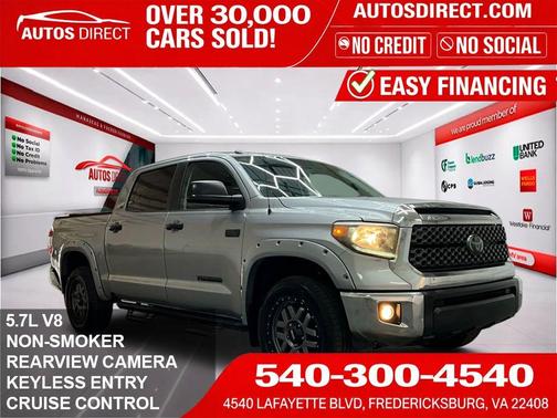 Silver Sky Metallic 2018 Toyota Tundra SR5