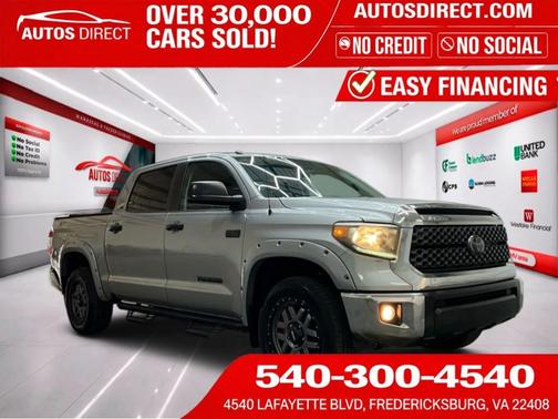 Silver 2018 Toyota Tundra SR5