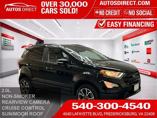 Shadow Black 2020 Ford EcoSport SES