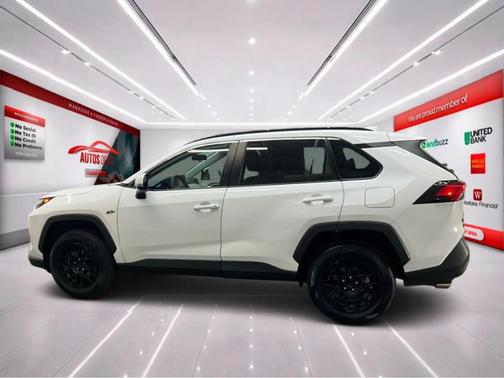 White 2022 Toyota RAV4 XLE