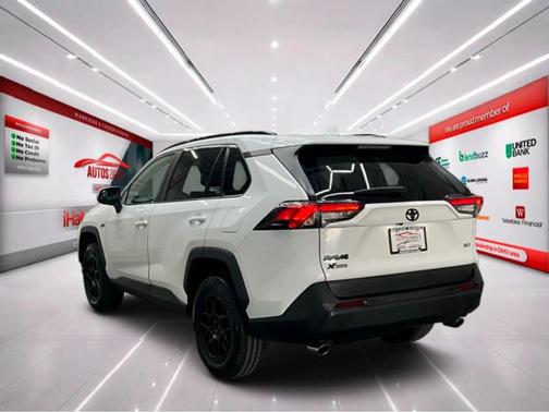 White 2022 Toyota RAV4 XLE