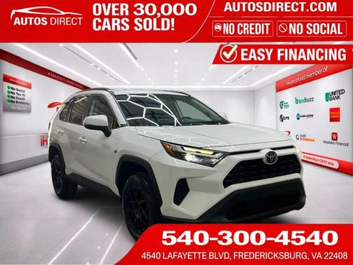 White 2022 Toyota RAV4 XLE