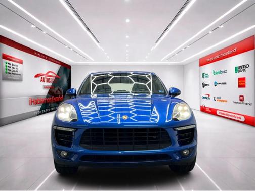 Blue 2016 Porsche Macan S