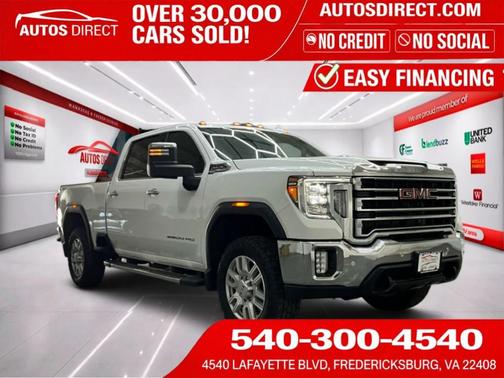 Summit White 2022 GMC Sierra 2500 SLT