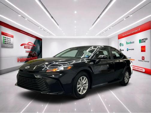Midnight Black Metallic 2026 Toyota Camry LE