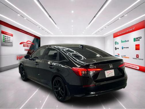 Black 2022 Honda Civic Sport