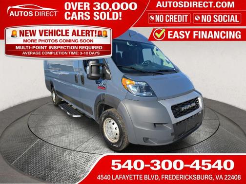 Blue 2021 RAM ProMaster 3500 High Roof