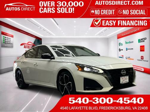 White 2024 Nissan Altima 2.5 SR