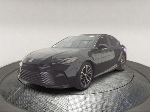 Midnight Black Metallic 2025 Toyota Camry XLE