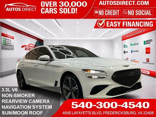 Alta White 2024 Genesis G70 3.3T Sport Advanced