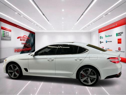 Alta White 2024 Genesis G70 3.3T Sport Advanced