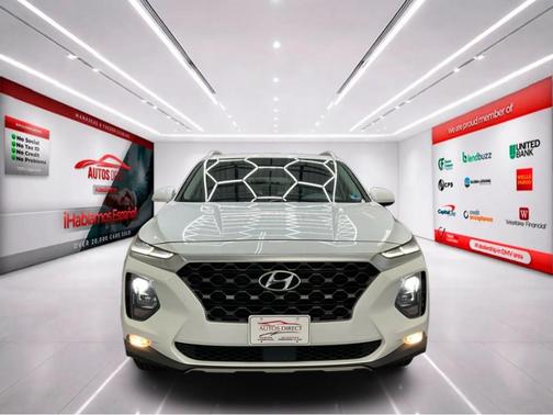 Quartz White 2019 Hyundai SANTA FE 2.4 SEL Plus