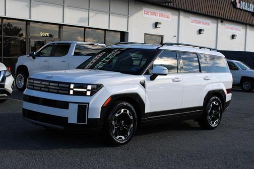 White 2024 Hyundai SANTA FE SEL