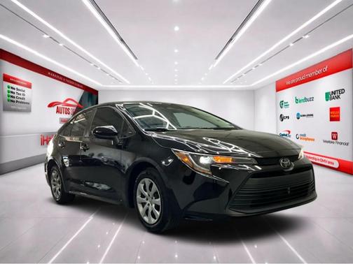 Midnight Black Metallic 2024 Toyota Corolla LE