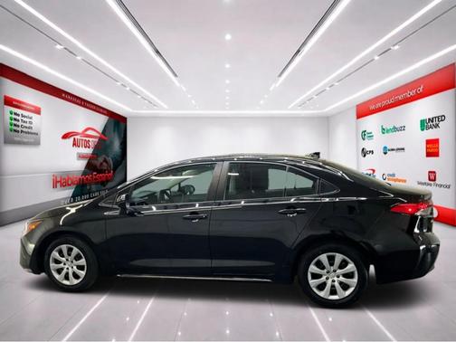 Midnight Black Metallic 2024 Toyota Corolla LE