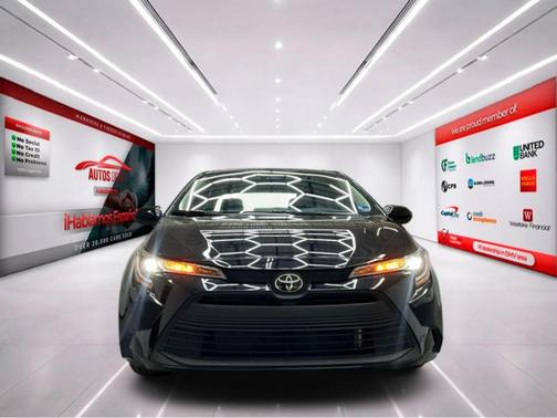Midnight Black Metallic 2024 Toyota Corolla LE