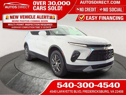 Summit White 2023 Chevrolet Blazer 2LT