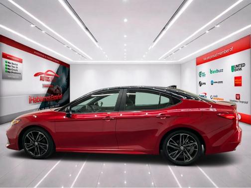 Midnight Black Metallic 2025 Toyota Camry XSE