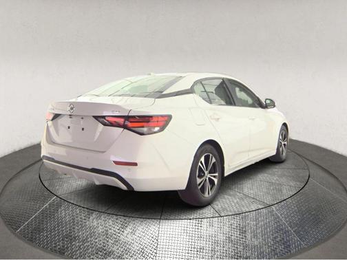 Aspen White 2023 Nissan Sentra SV