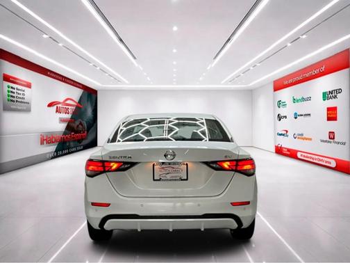 Aspen White 2023 Nissan Sentra SV