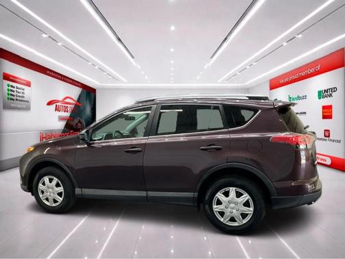 Black Currant 2018 Toyota RAV4 LE