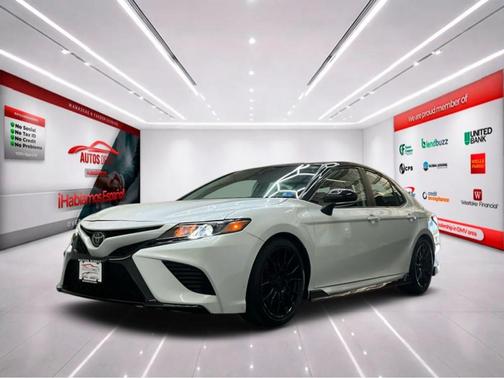 Midnight Black Metallic 2022 Toyota Camry TRD V6