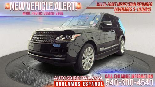 2016 Land Rover Range Rover