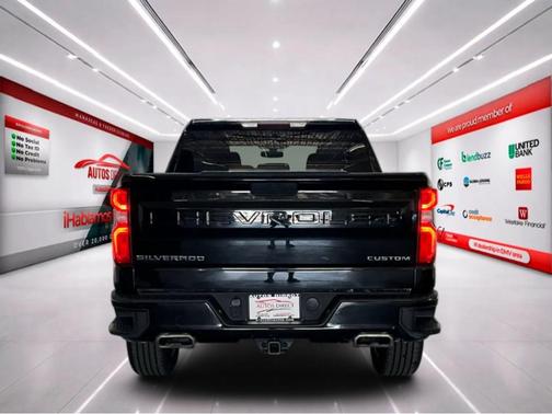 Black 2020 Chevrolet Silverado 1500 Custom