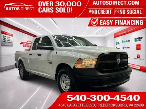 Bright White Clearcoat 2022 RAM 1500 Classic Tradesman