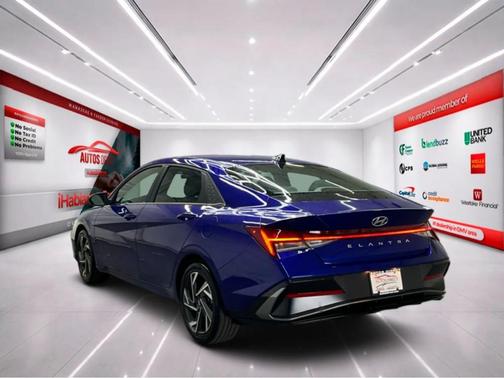 Intense Blue 2025 Hyundai ELANTRA SEL Convenience