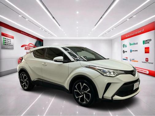 White 2021 Toyota C-HR XLE