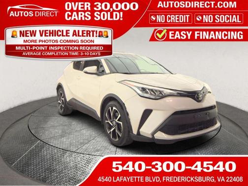 White 2021 Toyota C-HR XLE