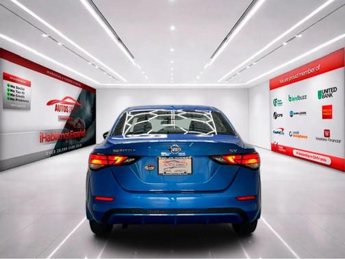 Electric Blue Metallic 2022 Nissan Sentra SV