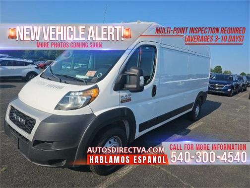 2020 RAM ProMaster 2500 High Roof