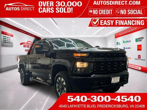 Black 2021 Chevrolet Silverado 2500 Custom