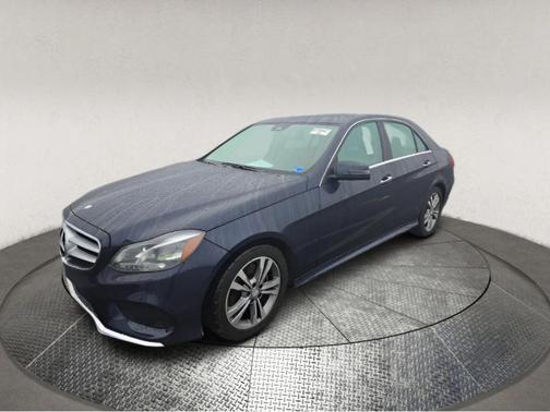 Blue 2015 Mercedes-Benz E-Class E 350 4MATIC