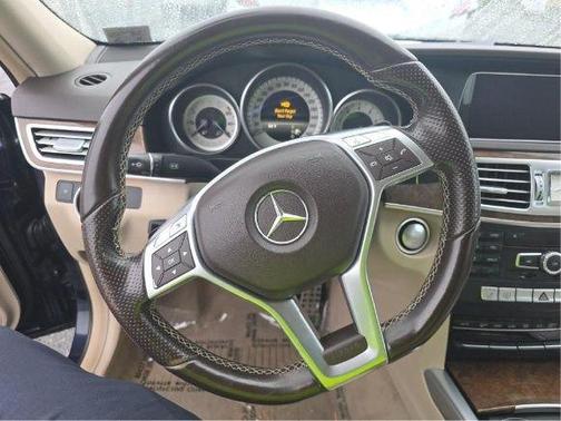 Blue 2015 Mercedes-Benz E-Class E 350 4MATIC