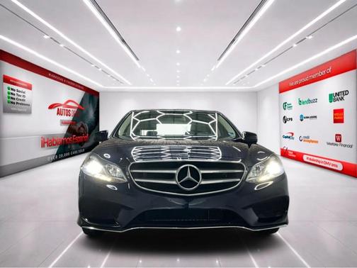 Blue 2015 Mercedes-Benz E-Class E 350 4MATIC