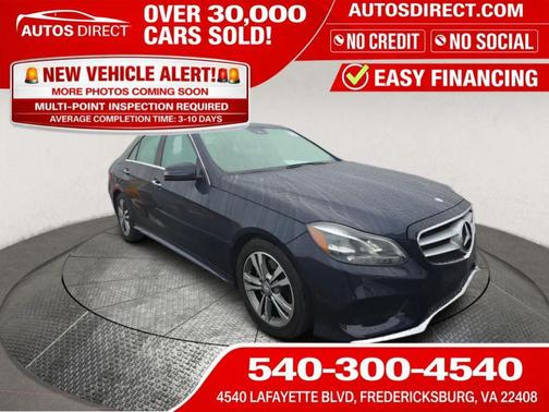 Blue 2015 Mercedes-Benz E-Class E 350 4MATIC