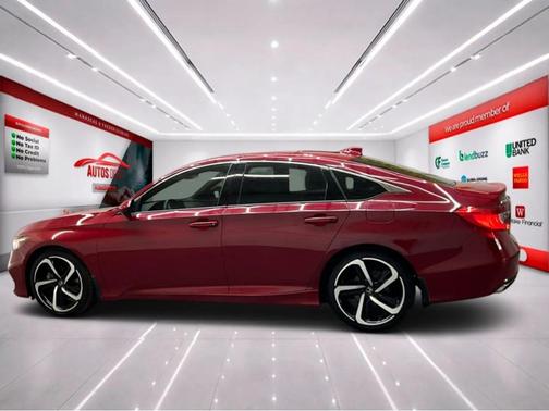 Red 2018 Honda Accord Sport