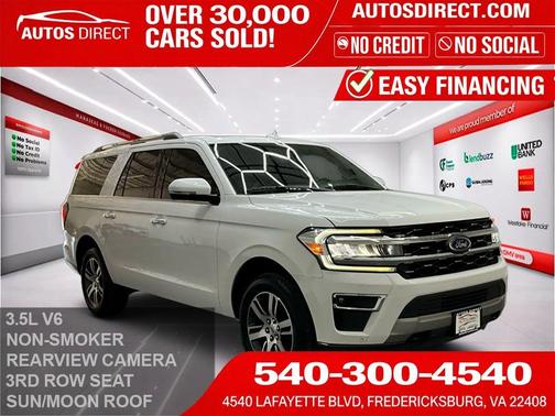 Oxford White 2022 Ford Expedition Max Limited