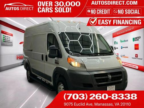 Bright White Clearcoat 2015 RAM ProMaster 1500 Base