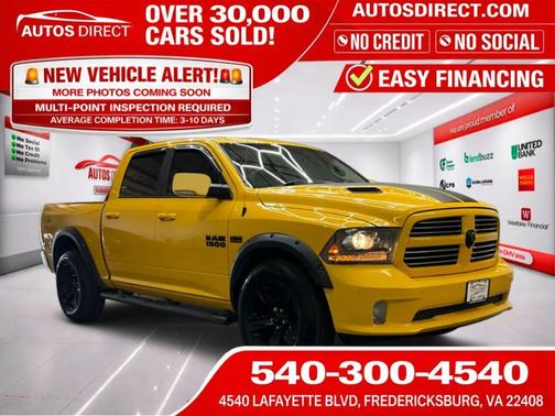 Stinger Yellow Clearcoat 2016 RAM 1500 Sport