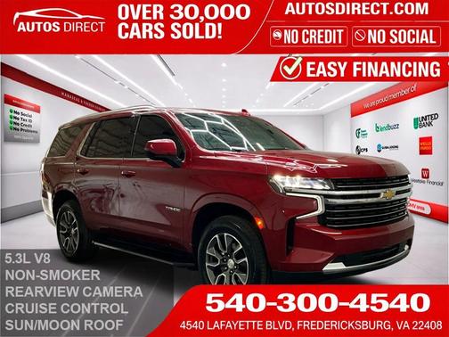 Radiant Red 2023 Chevrolet Tahoe LT